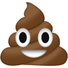 Mini Atnaujinimai  #17 - paskutinis pranešimas Poop Emoji